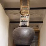 Engadine, Guarda, Ursli's big Bell in Schellen Ursli Museum